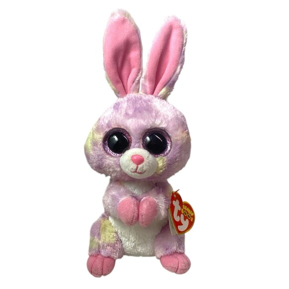TY Beanie Boos AVRIL 6 Inch Bunny 2016 Retired NEW w/ Tag - Picture 2 of 12